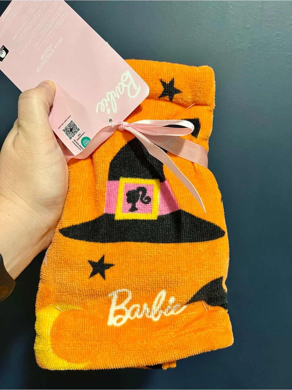 Mattel Barbie Halloween 2-Pack Hand Towels set